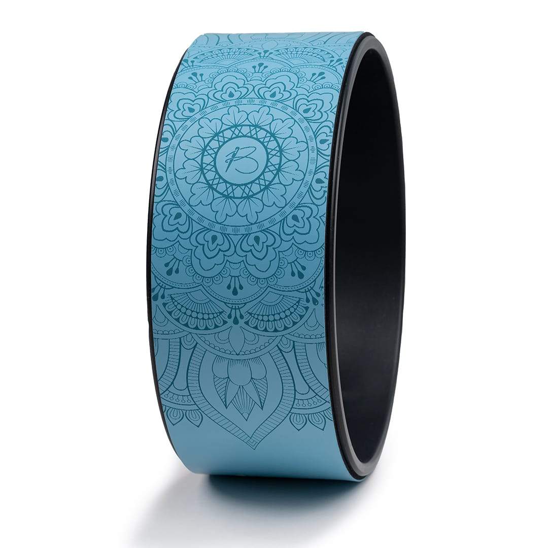 botthms botthms Blue PU Yoga Wheel Yoga Wheel